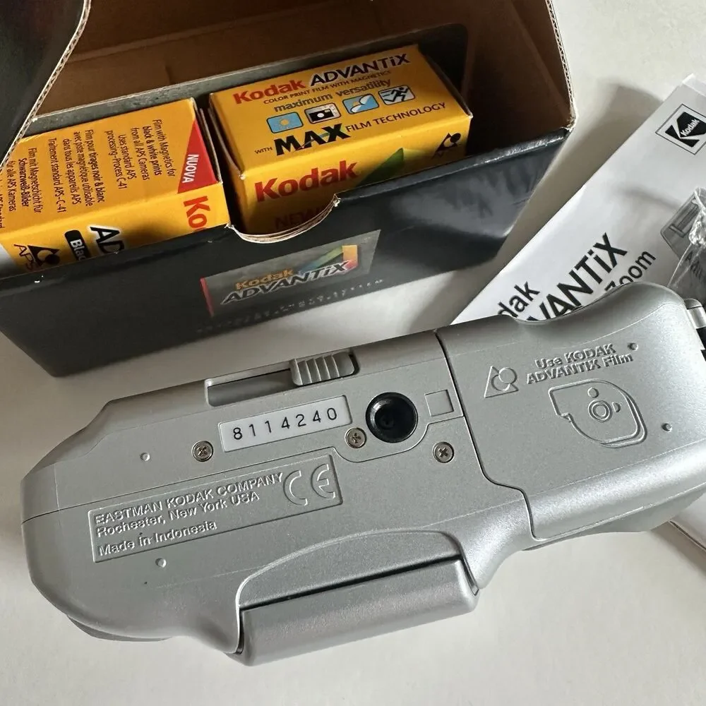 Kodak Advantix APS Camera Outfit C850 Zoom - 35mm - Complete - Works!